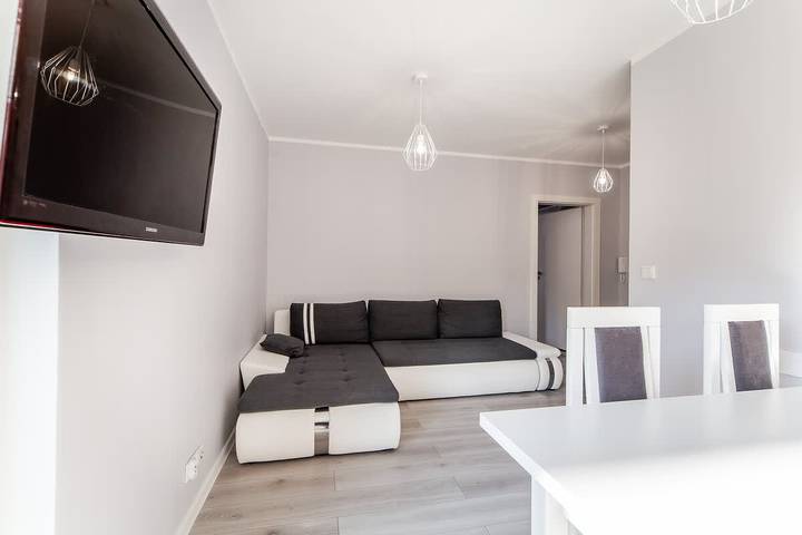 Ganze Wohnung, Comfortable Apartment in Miedzyzdroje | Balcony, Close to the Beach in Międzyzdroje, Misdroy (Gemeinde)