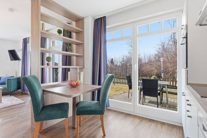 Ferienwohnung für 2 Personen, mit Terrasse und Ausblick, mit Haustier in Bansin