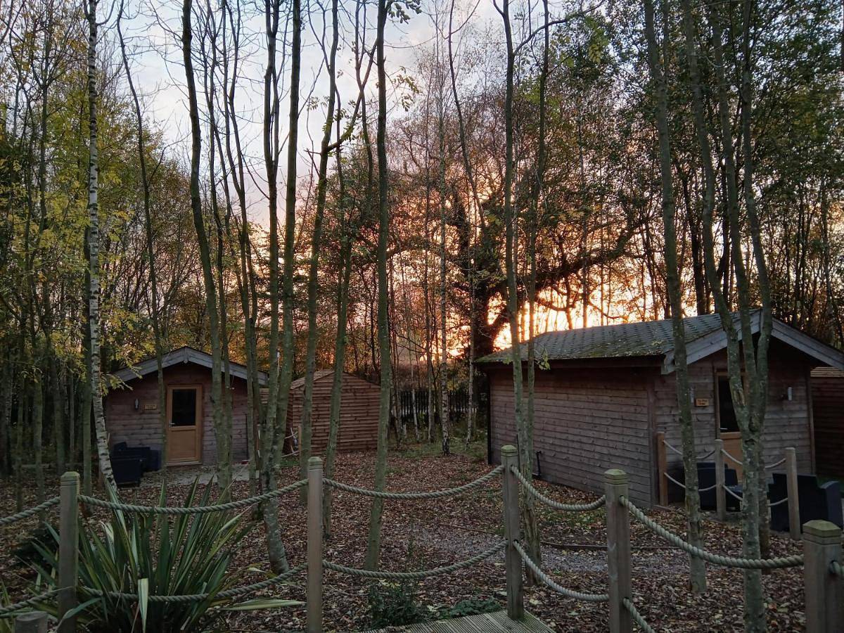 Hawthorn Luxury Woodland Lodge with Hot Tub in Derbyshire
