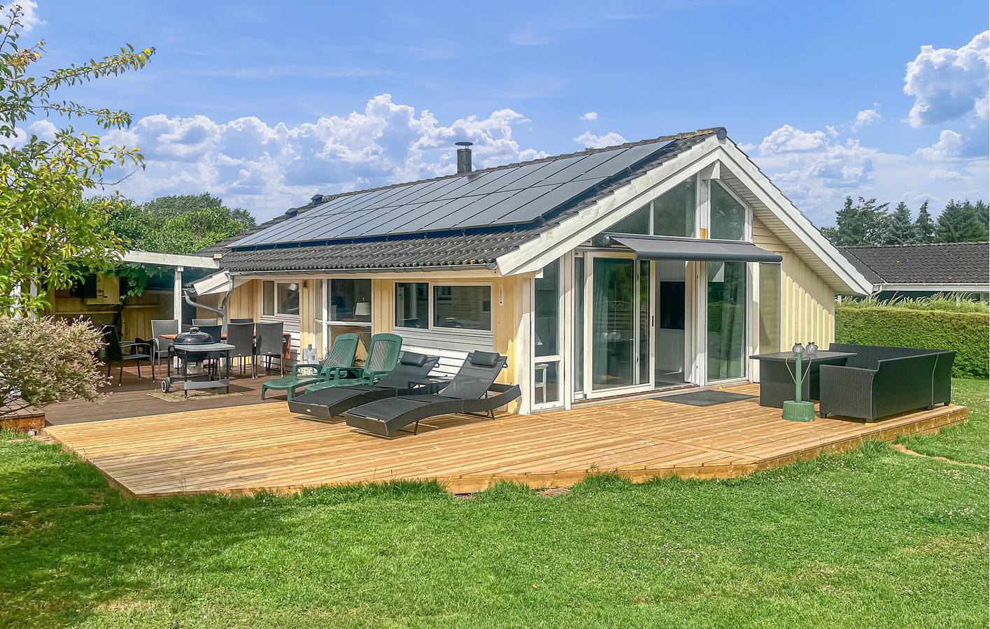 Ferienhaus für 8 Personen mit Whirlpool in Råbylille Strand, Vordingborg und Umgebung