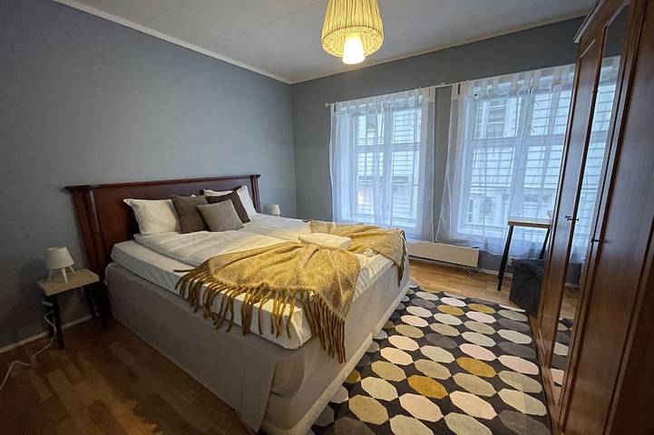 Ganze Wohnung, Brandneues 2-Zimmer-Appartement im Herzen von Stavanger, 0 Min. in die Innenstadt in Storhaug, Stavanger