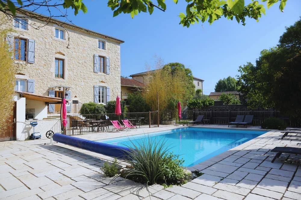 Mas Ardèche Xixe : Piscine privée, 14 pers in Vallon-Pont-d'Arc, Gorges de l’Ardèche