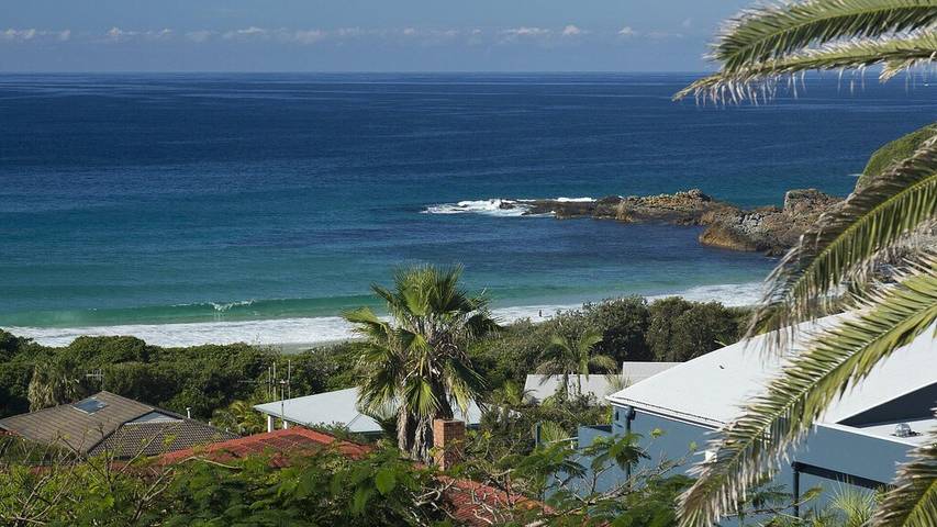 Holiday home for 10 people, with garden and balcony in Forster