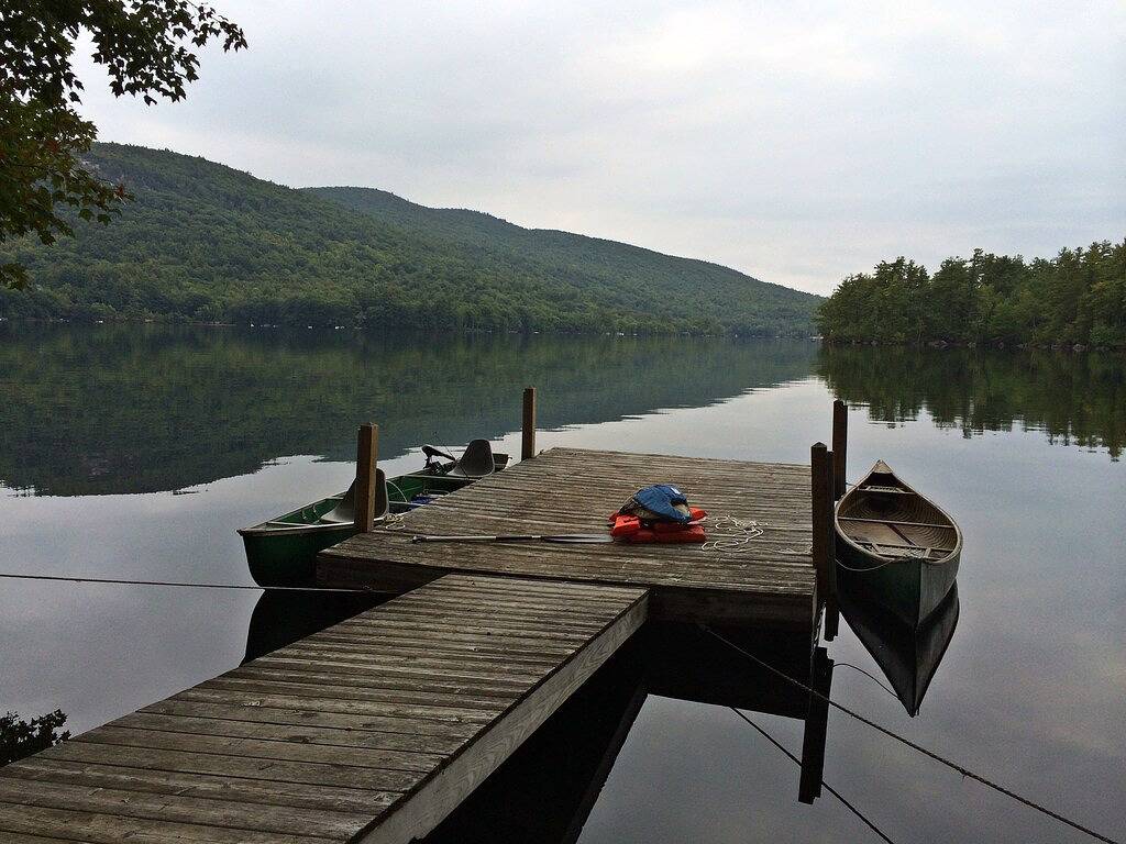 Bauernhaus mit Charme, mit Seeufer auf Sandwich Bay Squam Lake in Sandwich (NH), Squam Lake