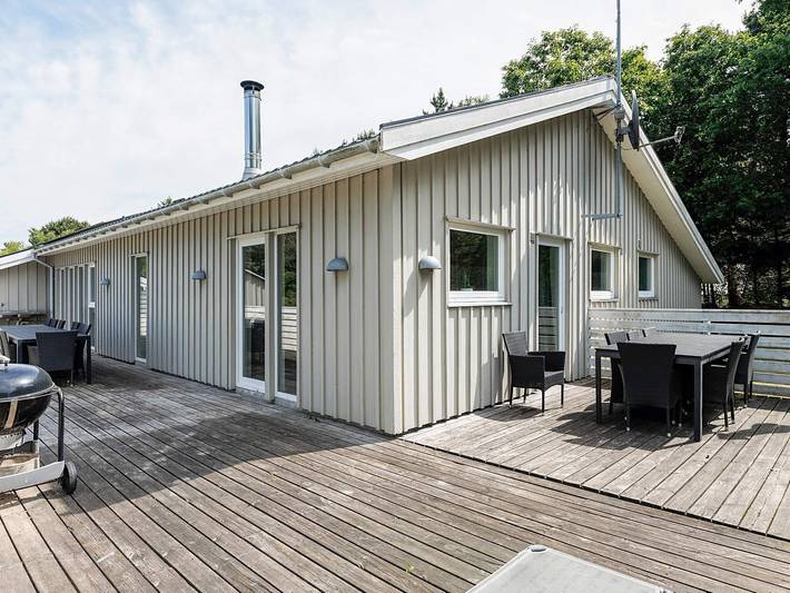 Ferienhaus für 12 Personen, mit Whirlpool und Terrasse sowie Garten und Pool in Lolland
