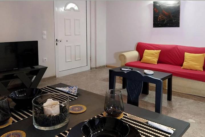 Location de vacances pour 3 personnes, avec terrasse et jardin dans Vasilika - 4