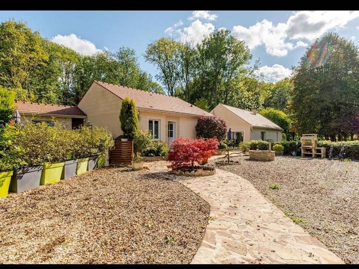 Maison de vacances pour 4 personnes, avec vue et jardin dans Oise
