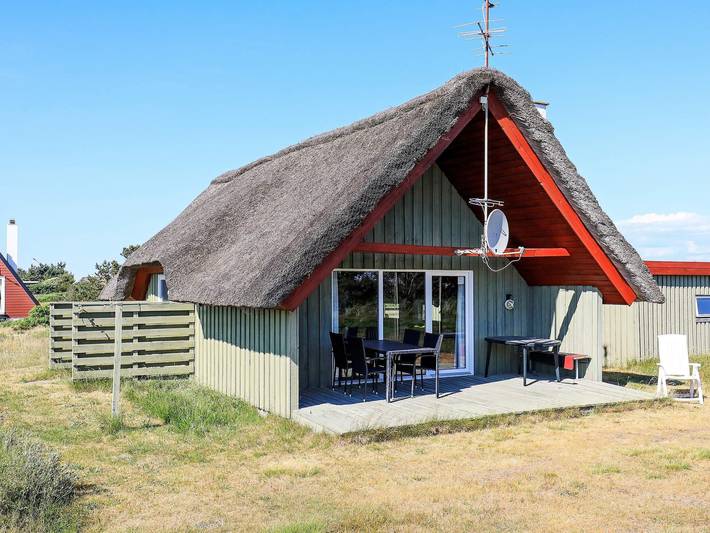 Ferieudlejning for 6 personer, med Terrasse i Hvide Sande