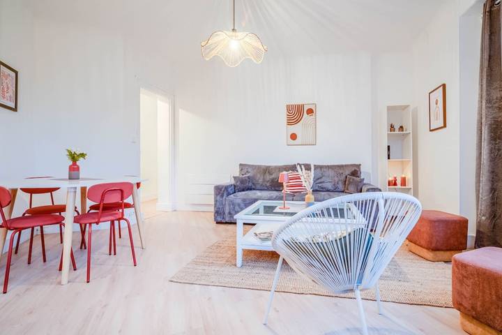 Gîte pour 7 personnes, avec balcon, adapté aux familles à Lorient - 4