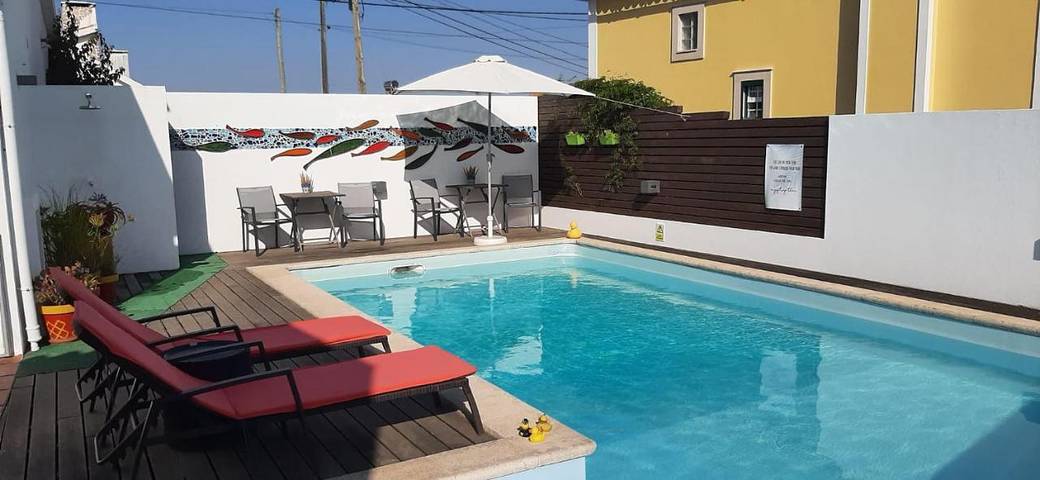 Location de vacances pour 2 personnes, avec vue ainsi que piscine et jardin à Óbidos - 2