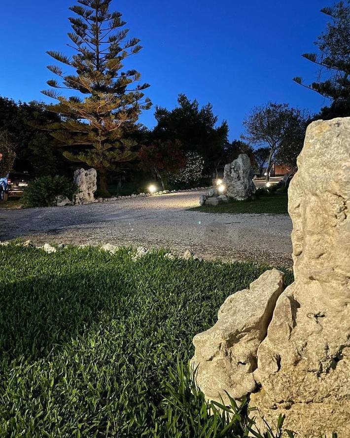 Chambre d’hôte pour 2 personnes, avec Terrasse ainsi que Jardin et Vue à Roca Vecchia