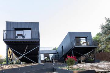 Casa rural para 8 personas, con vistas al lago además de jardín y vistas, Se admiten mascotas en San Martín de Valdeiglesias