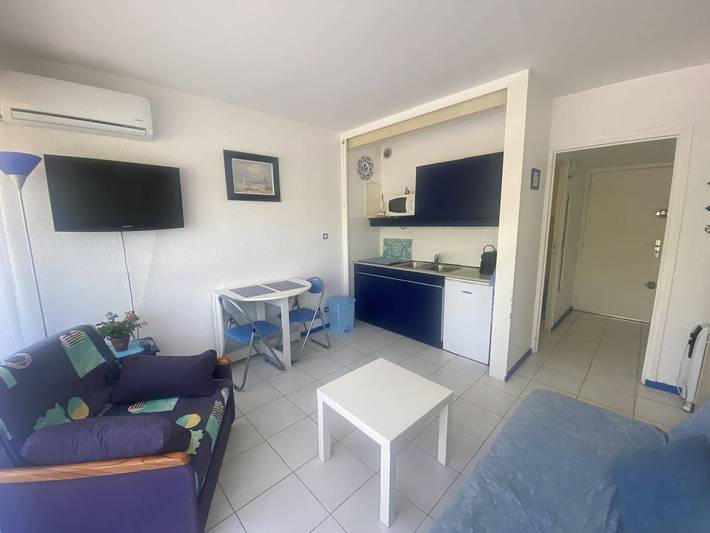 Ganzes Studio, Studio für 2 Personen mit Terrasse in Port Camargue, Le Grau-du-Roi