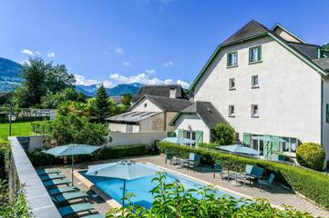 Hôtel pour 5 personnes, avec piscine et terrasse, animaux acceptés à Montory