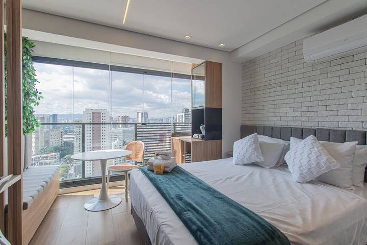 Studio pour 2 personnes, avec piscine et balcon - 1