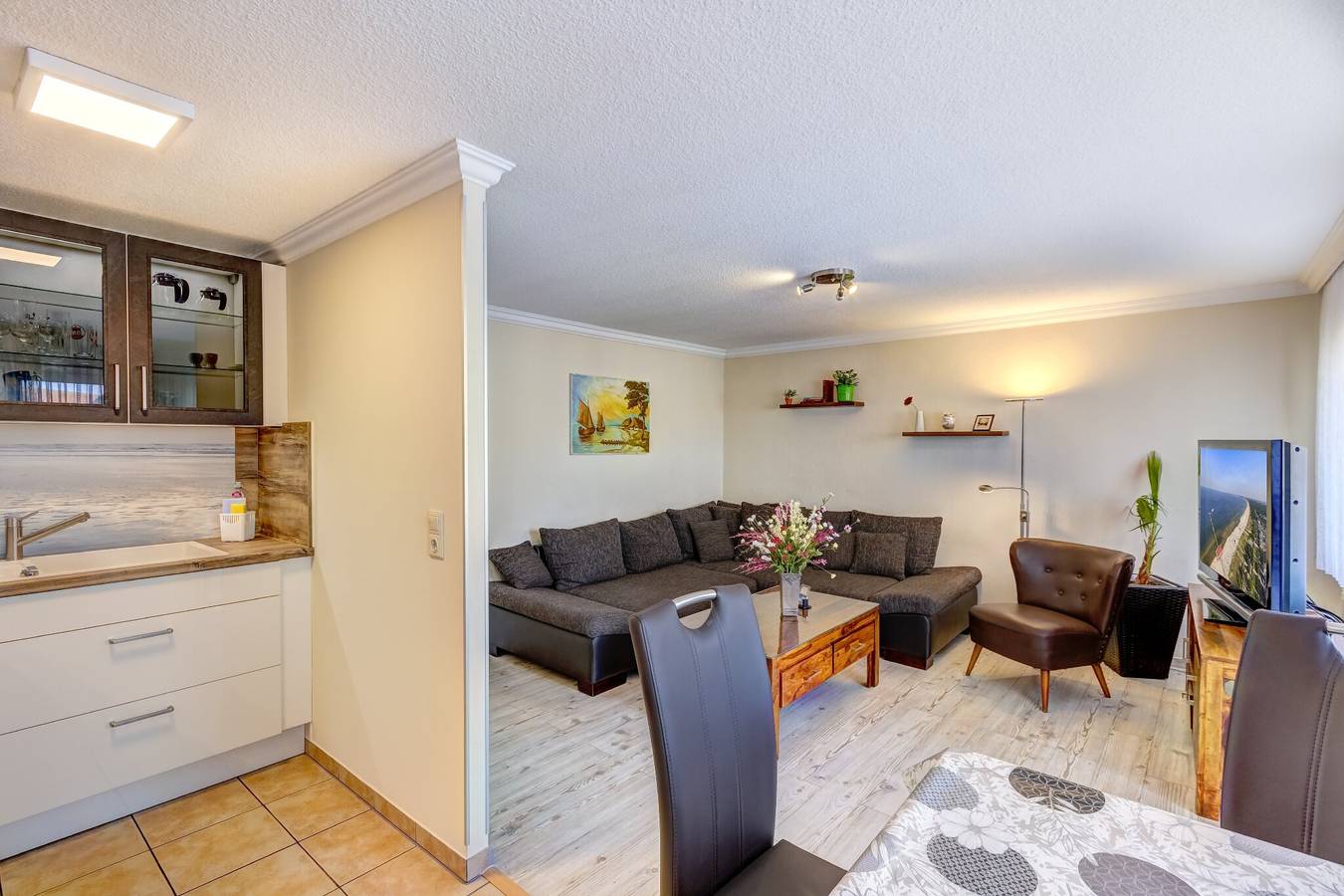 Apartamento entero, Apartamento 'Ahlbeck I' con balcón y Wi-Fi in Drei Kaiserbäder, Heringsdorf