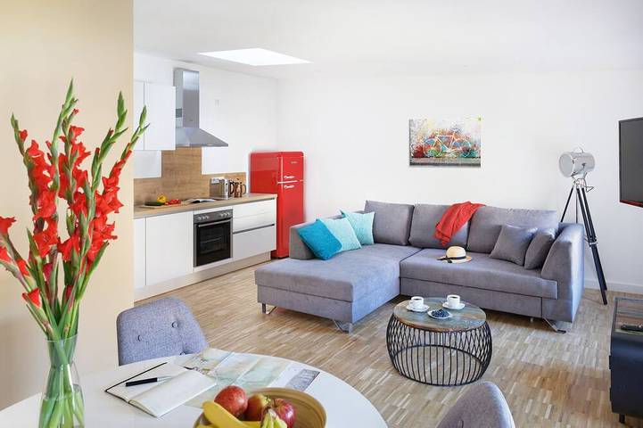 Ferienwohnung für 4 Personen, mit Garten rund um das Schloss Sanssouci