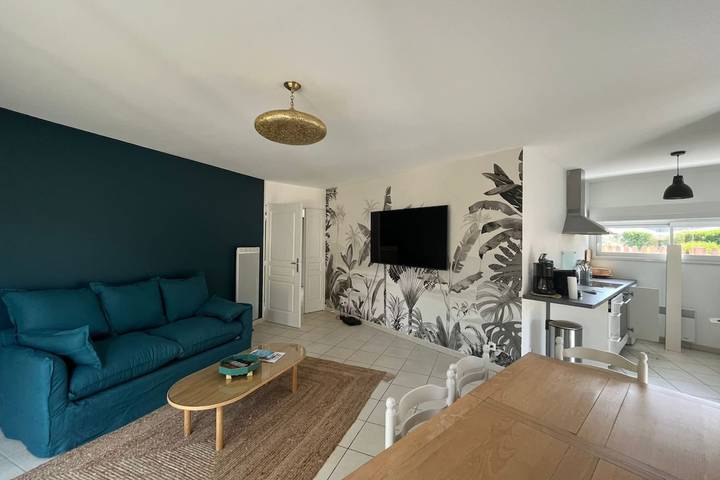 Appartement entier, Charmant T3 Ultra cosy Jardin 50m des plages in Plage de Port Fontaine-Lomener, Ploemeur