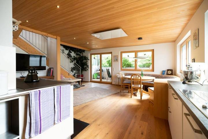 Ferienhaus für 4 Personen, mit Ausblick und Terrasse im Bregenzerwald