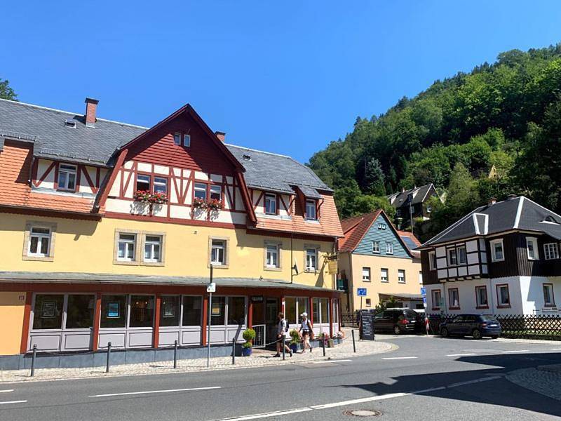 Ganze Wohnung, One-Bedroom Apartment with River View in Schmilka, Bad Schandau