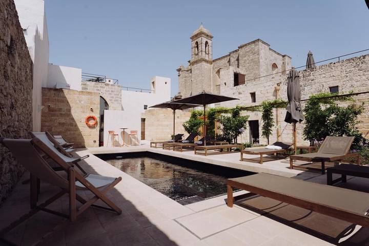 B&b per 2 persone, con Balcone e Terrazza nonché Giardino e Piscina a Spongano