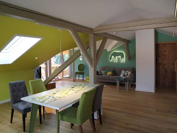 Ferienhaus für 3 Personen, mit Sauna und Balkon am Chiemsee - 2