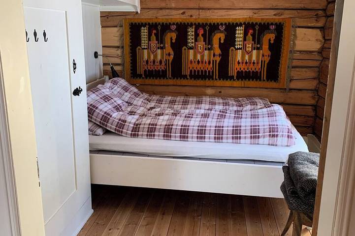 Alte Blockhütte von 1830 mit Seele. in Oppdal