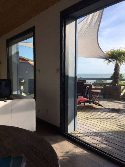 Villa superbe vue mer et grande terrasse, 60 m de la plage in Pornic, Côte de Jade