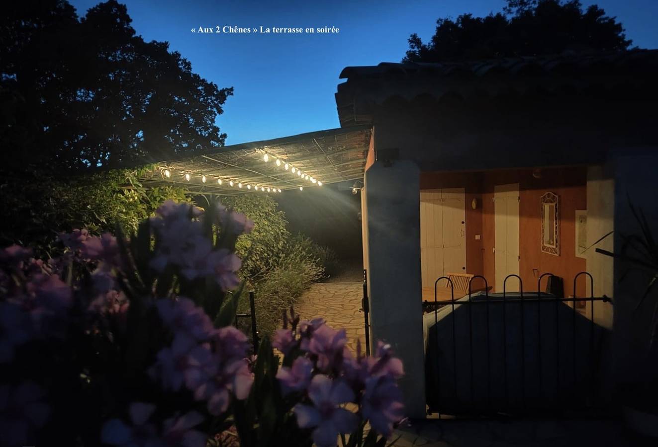 "Aux 2 Chênes" Aups-83, gîte dans le parc naturel du Verdon in Aups, Région de Brignoles
