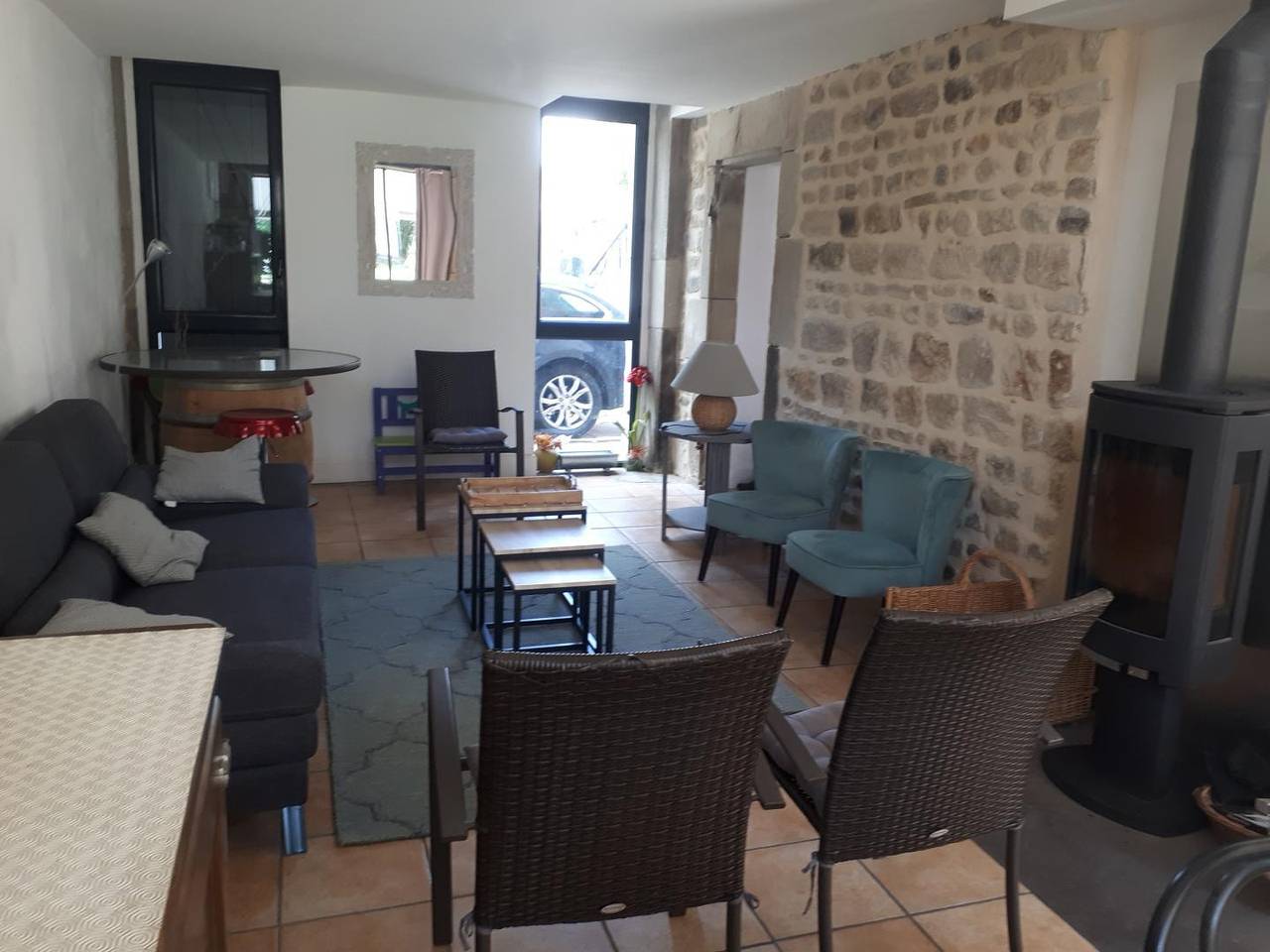 Gîte für 8 Personen mit Terrasse in Saint-Émiland, Autun und Umgebung