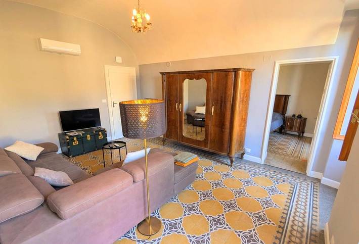 Appartamento per 3 persone, con Balcone e Terrazza nonché Panorama a Vignale Monferrato