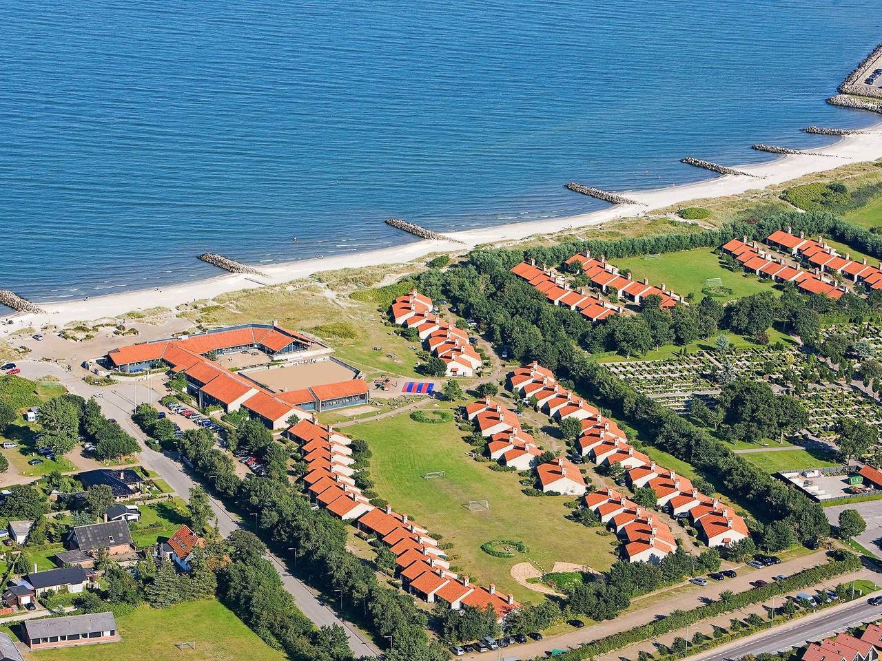 6 Personen Ferienhaus auf einem Ferienpark Sæby in Sæby, Nordostjütland