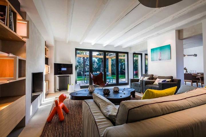 Location de vacances pour 10 personnes, avec Terrasse ainsi que Jardin et Piscine dans Plage d'Erretegia - 4