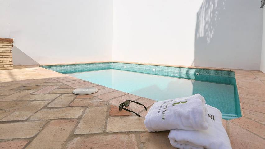 Chalet para 10 personas, con piscina y balcón/terraza en Sierra Norte de Sevilla - 2