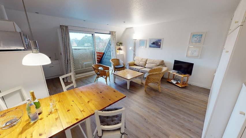 Ferienwohnung für 4 Personen, mit Balkon und Sauna - 1
