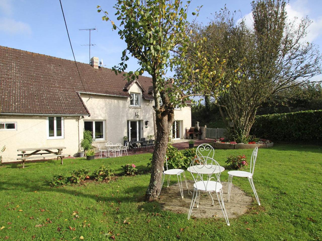 Cabaña auténtica en Normandía con jardín y se aceptan mascotas in Ancteville, Coutances y alrededores