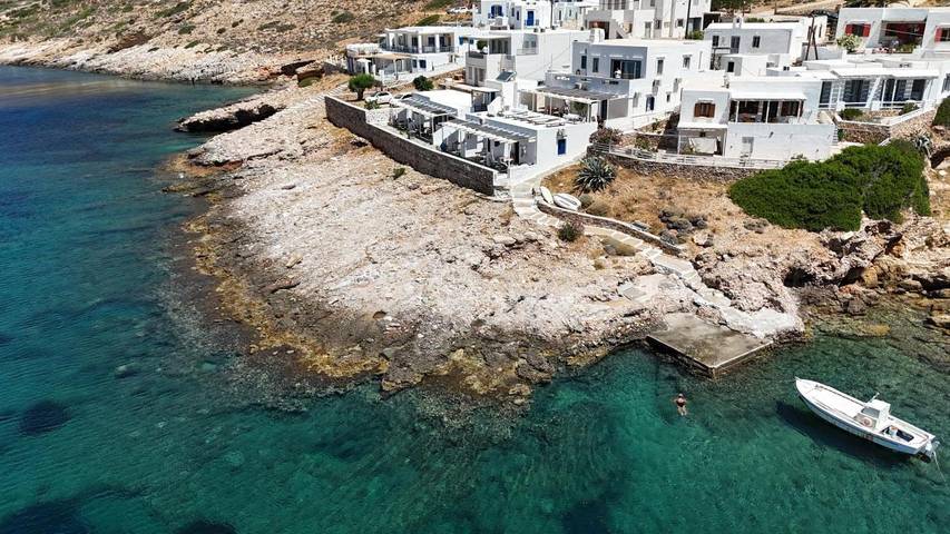 Maison d’hôte pour 4 personnes, avec vue et terrasse dans Sifnos