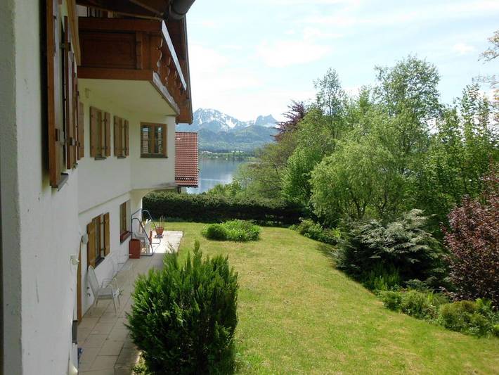 Ferienwohnung mit 1 Schlafzimmer in Hopfen am See, Bayerisch Schwaben