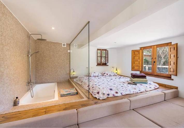 Casa rural para 2 personas, con piscina además de jardín y vistas en Nigüelas