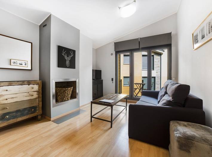 Holiday rental for 3 people, with balcony in Andorra