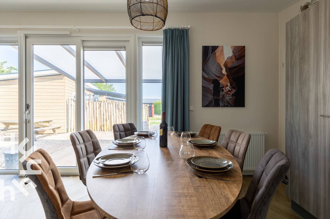 Modernes 6-Personen-Ferienchalet auf kinderfreundlichem Bauernhof-Campingplatz bei Zoutela in Meliskerke, Walcheren