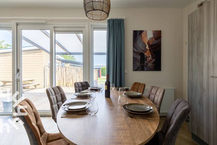 Chalet für 6 Personen, mit Terrasse und Garten in Zeeland - 4