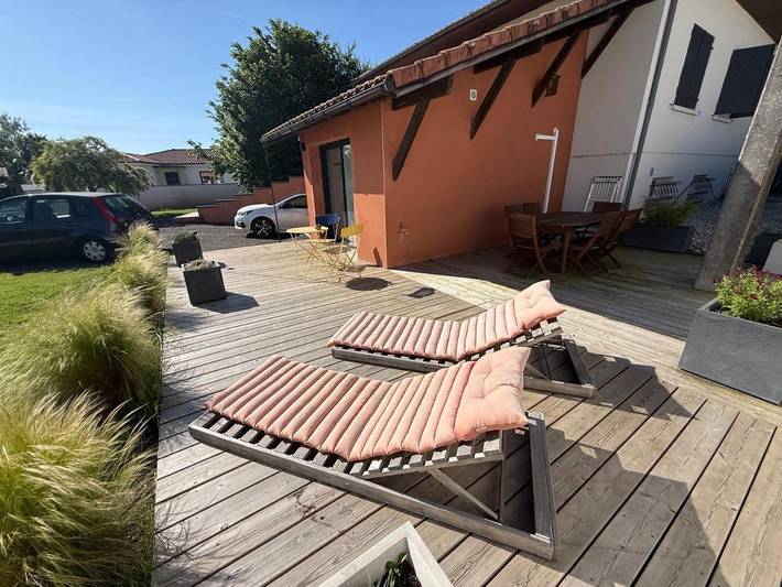 Gîte pour 4 personnes, avec jardin et terrasse, animaux acceptés à Cadaujac - 3