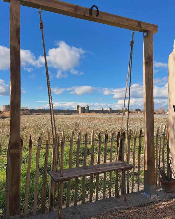 Chambre d’hôte pour 2 personnes, avec jardin ainsi que terrasse et vue à Aigues-Mortes - 2