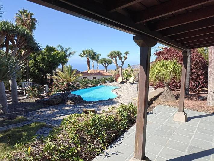 Casa rural para 2 personas, con jardín además de piscina y vistas en La Palma - 2