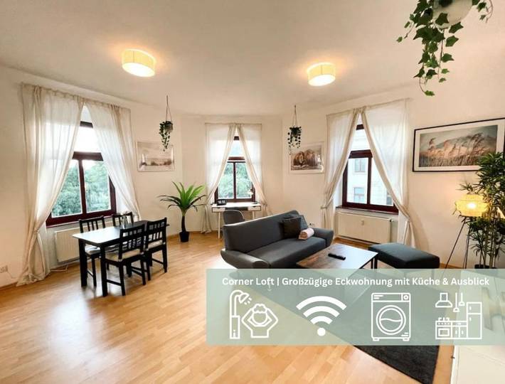 Ferienwohnung für 3 Personen, mit Ausblick in Dresden