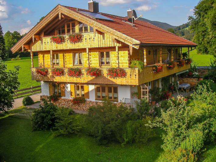 Ferienwohnung für 5 Personen, mit Balkon und Terrasse sowie Garten und Sauna im Tölzer Land - 4