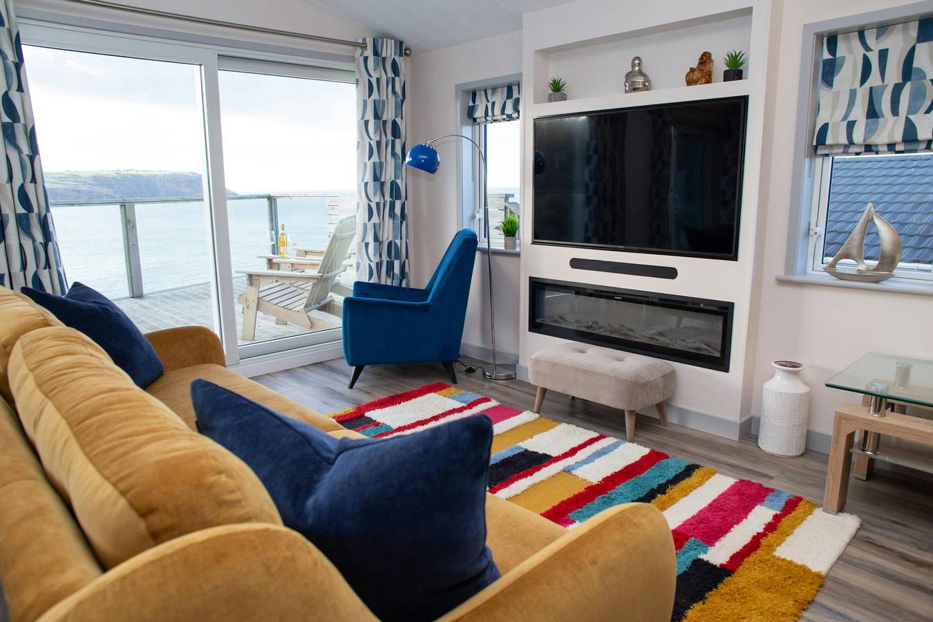 Casa rural para 4 personas con balcón in Penbryn, Tresaith