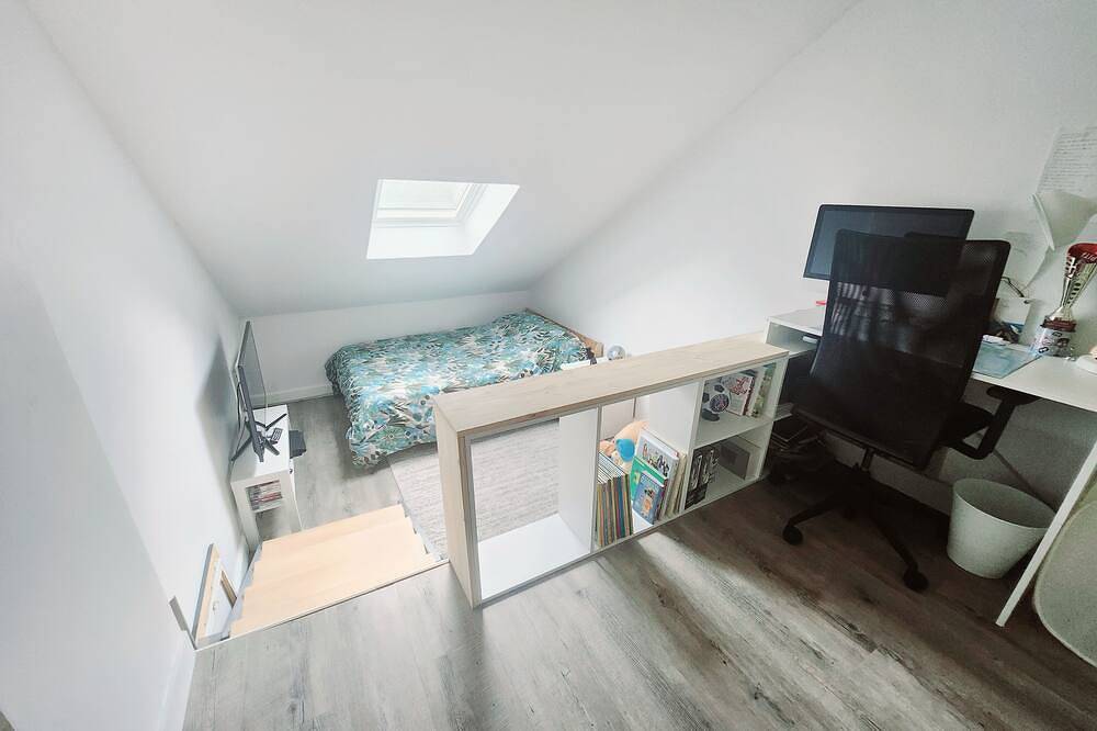 Loft-style house with garden for 6 travelers between Paris and Disneyland in Seine-et-Marne