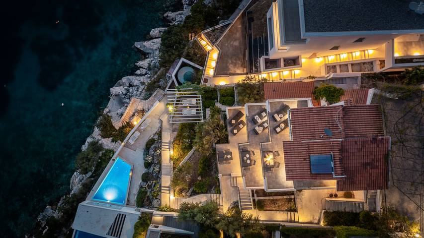 Villa für 13 Personen, mit Pool und Balkon/Terrasse, mit Haustier in Marina - 2